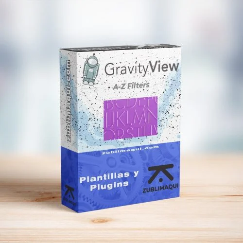 Gravity View A-Z Filters Extension 1.3.1