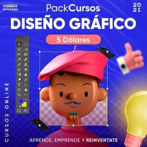 Pack cursos de diseño gráfico