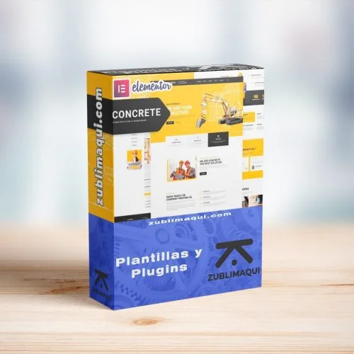 Concrete - Construction - Elementor Template Kit