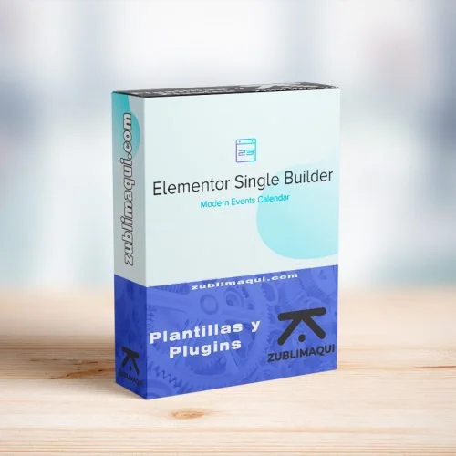 Modern Events Calendar Elementor Single Builder 1.9.7