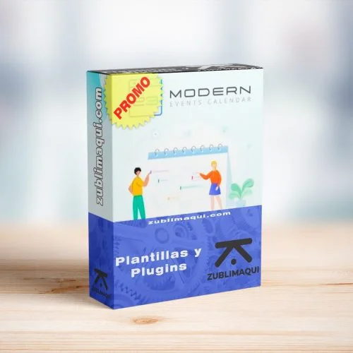 Paquete Modern Events Calendar