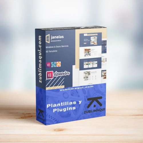 Janelas – Windows & Doors Services Elementor Template Kit