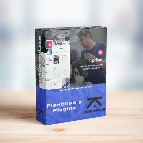 Skyprint - Printing Service Company - Elementor Template Kit