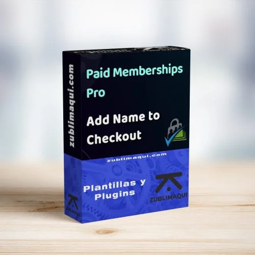 Paid Memberships Pro Add Name to Checkout Add On 0.6.1