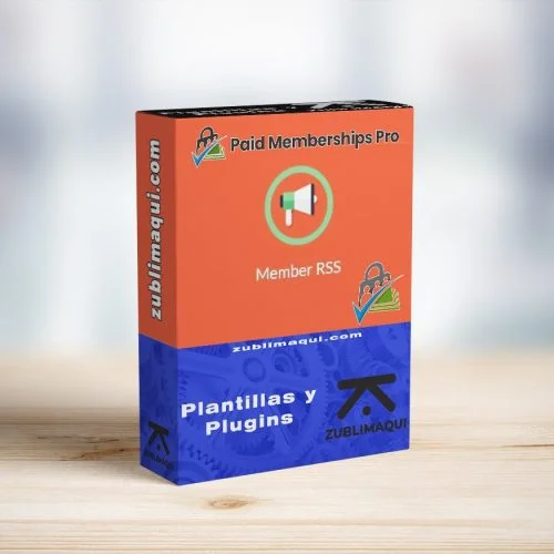 Paid Memberships Pro Member RSS Add On 0.3