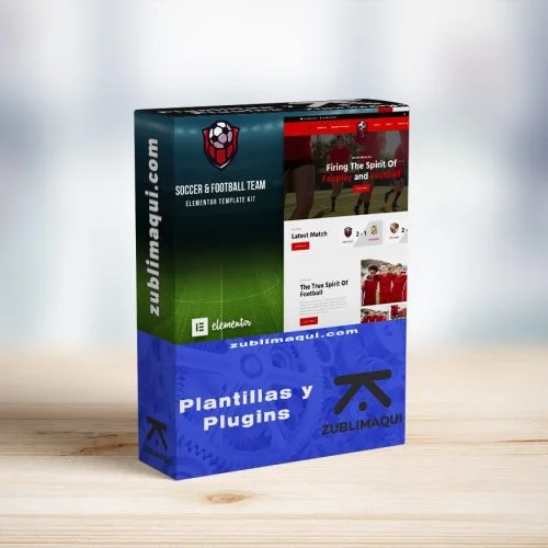 Socca – Football Team & Sports Club Elementor Template Kit