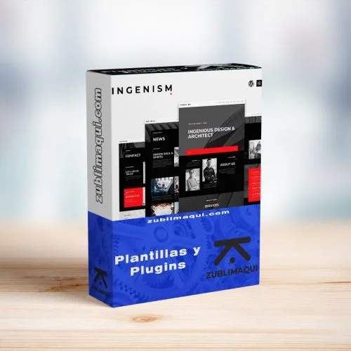 Ingenism - Architectural Design Agency - Elementor Template Kit