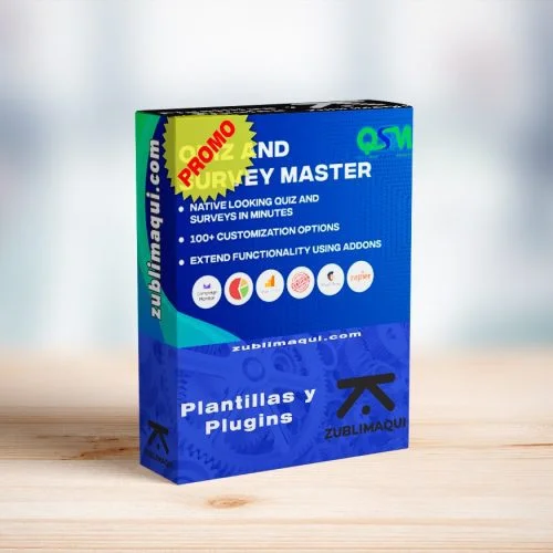 Paquete Quiz And Survey Master Pro